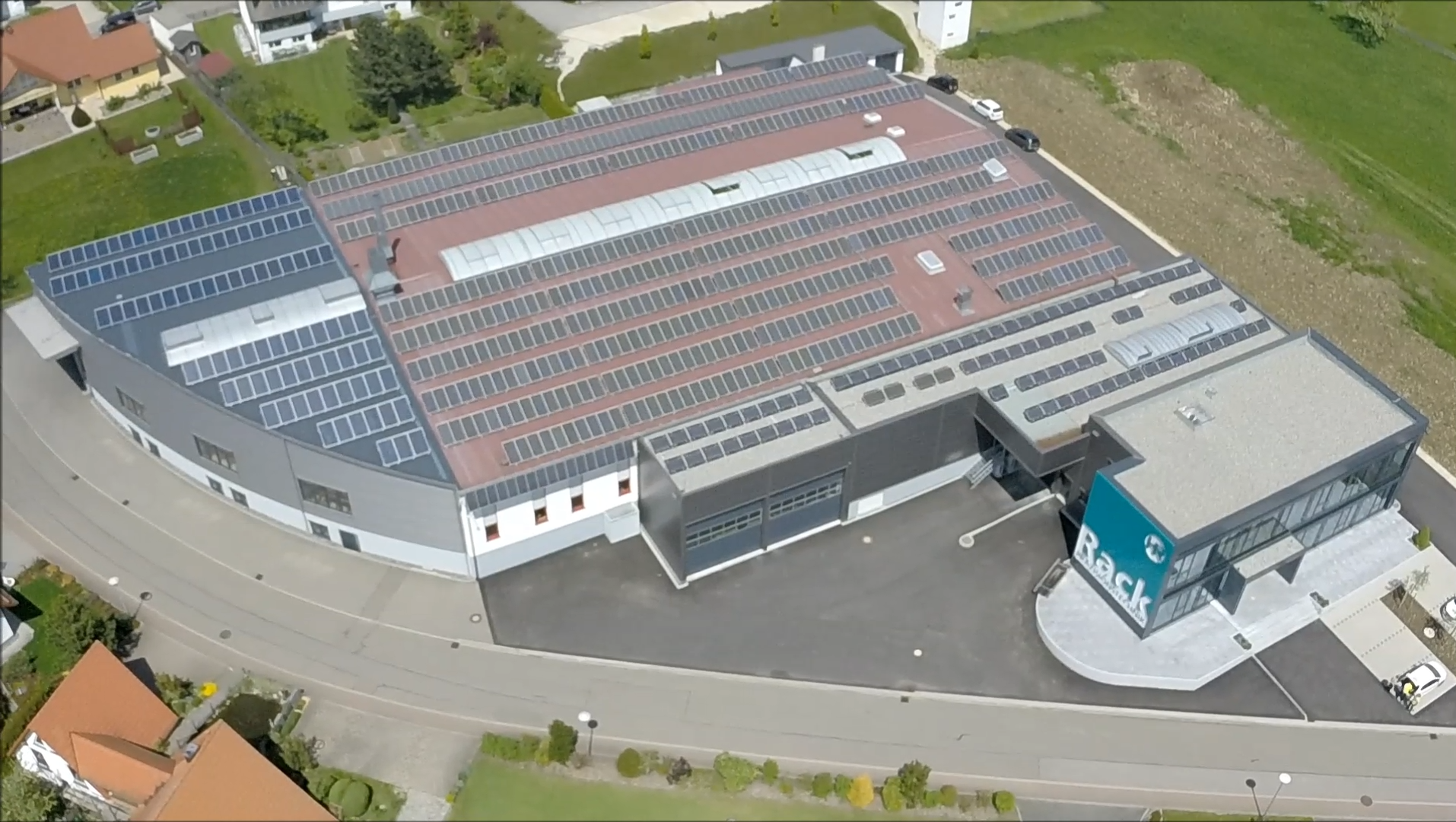Luftbild Firmengebäude